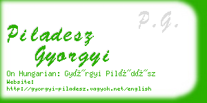piladesz gyorgyi business card